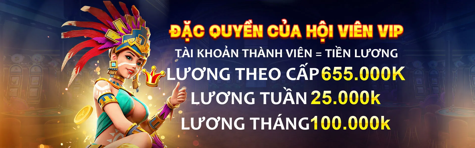 Hình ảnh banner các chương trình khuyến mãi hấp dẫn tại KKWIN